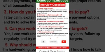 Collection Executive Interview Questions and Answers to ace your Dream Job
