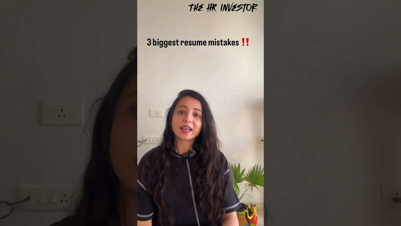 3 Resume Mistakes Recruiters Reject in 6 Seconds | HR Tips