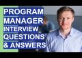 PROGRAM MANAGER Interview Questions & Answers! (Programme Manager Interview Tips!)