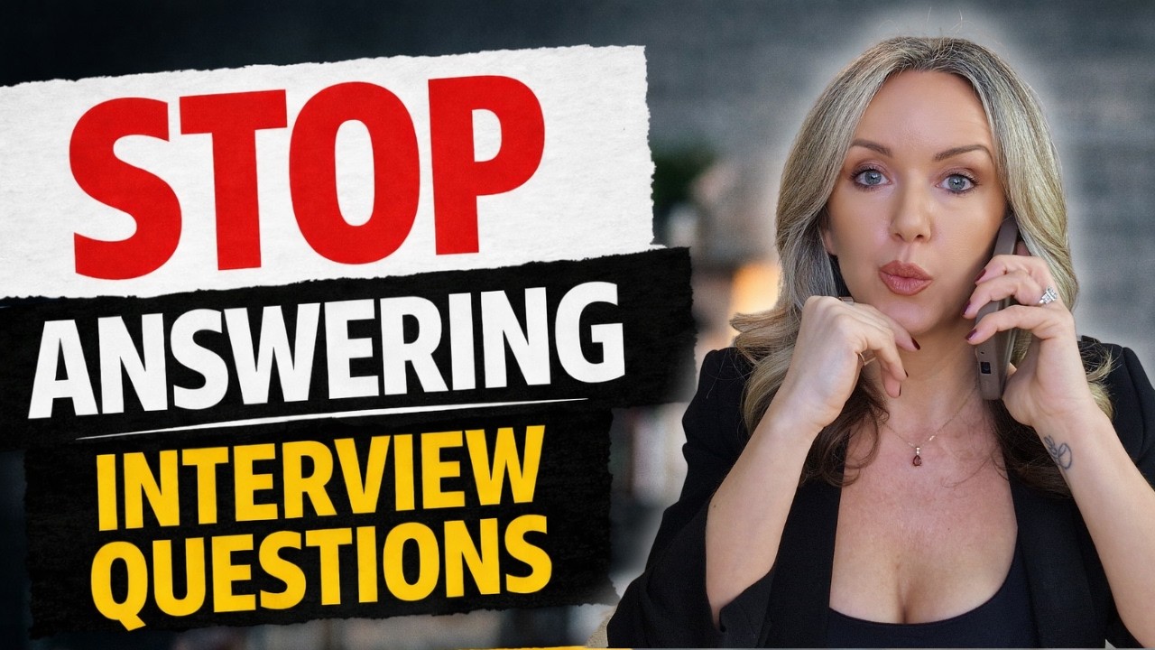 Stop Answering Interview Questions (Do This Instead)