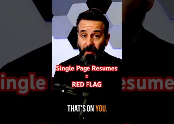 I Read 5K+ Resumes at Amazon. One-Pagers Were a Red Flag