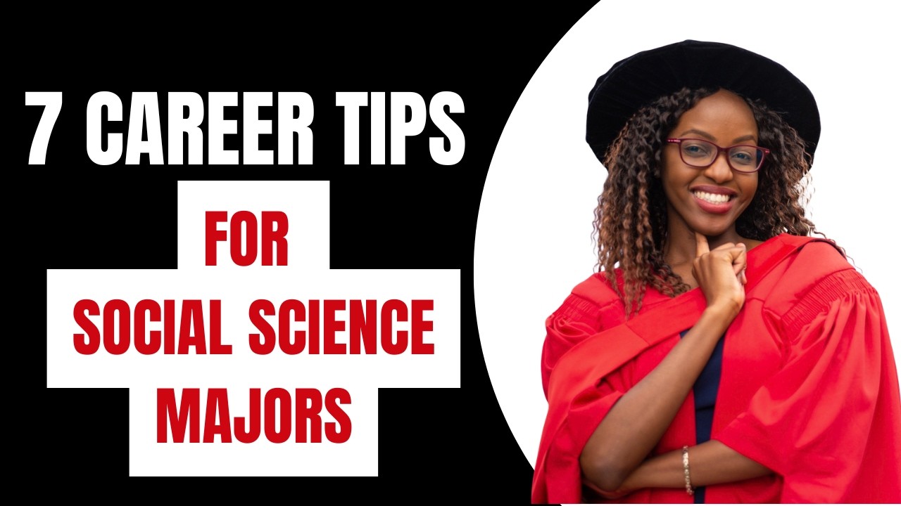 Career advice for social science majors