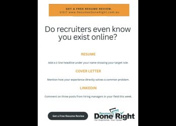 Be discoverable