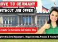 How to Apply for Germany Job Seeker Visa | Step-Step by Guide | Move to Germany Without a Job Offer