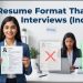 Resume Format for Indian Jobs That Actually Gets Interviews