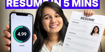 Best Resume for Freshers in 5 Minutes | 100% ATS Friendly CV | Ex Google Employee