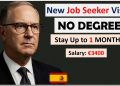 Spain’s New Job Seeker Visa 2025 (For Everyone Else!) No Degree | Owafk Africa