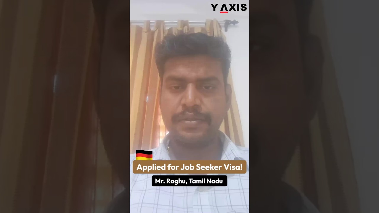 Job Seeker Visa Success: Raghu's Journey with Y-Axis #jobseekervisa