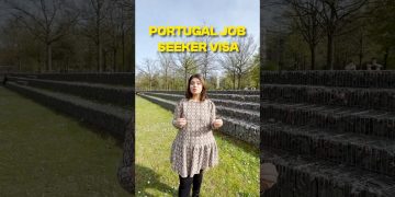 Easiest country Portugal job seeker visa #trending #portugal #europe