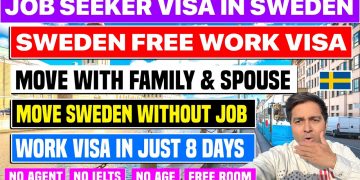 Sweden Job Seeker Visa Process 2026 | Sweden Work Permit in 8 Day | Move Sweden Without Job| New Law