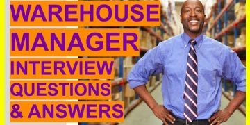 WAREHOUSE MANAGER Interview Questions and Answers! (Become A Warehouse And Logistics Team Leader!)