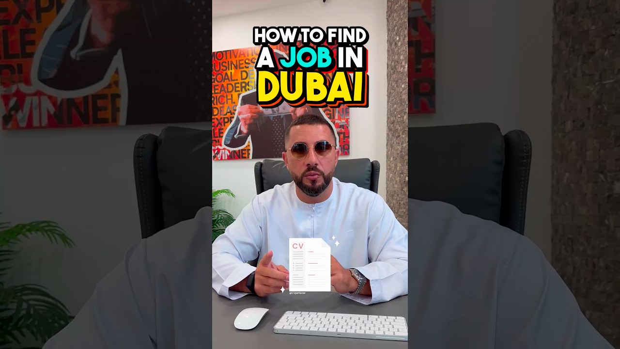 HOW TO FIND A JOB IN DUBAI