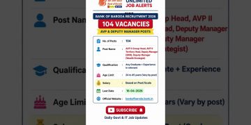 BOB professional Recruitment 2026!Notification Out!#bob #job #govtjobs #india #news #jobsrv #bank