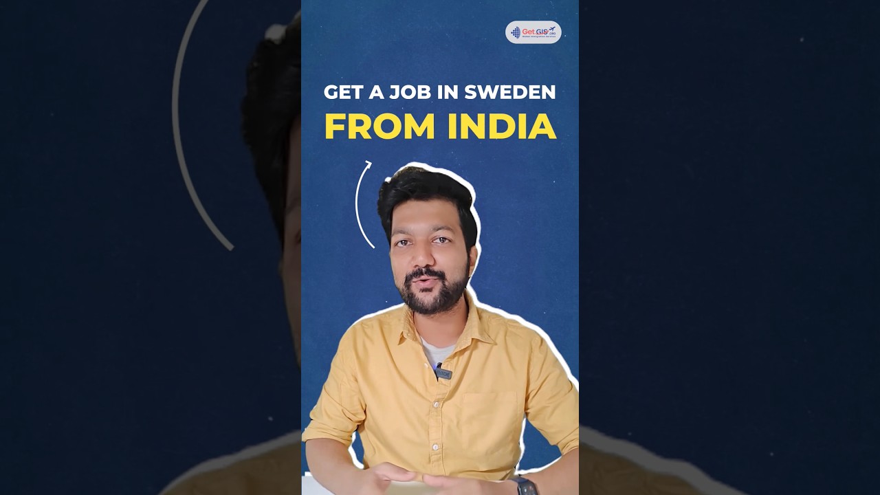 Get a Job in Sweden From India 2026 #immigration #sweden #jobseekers