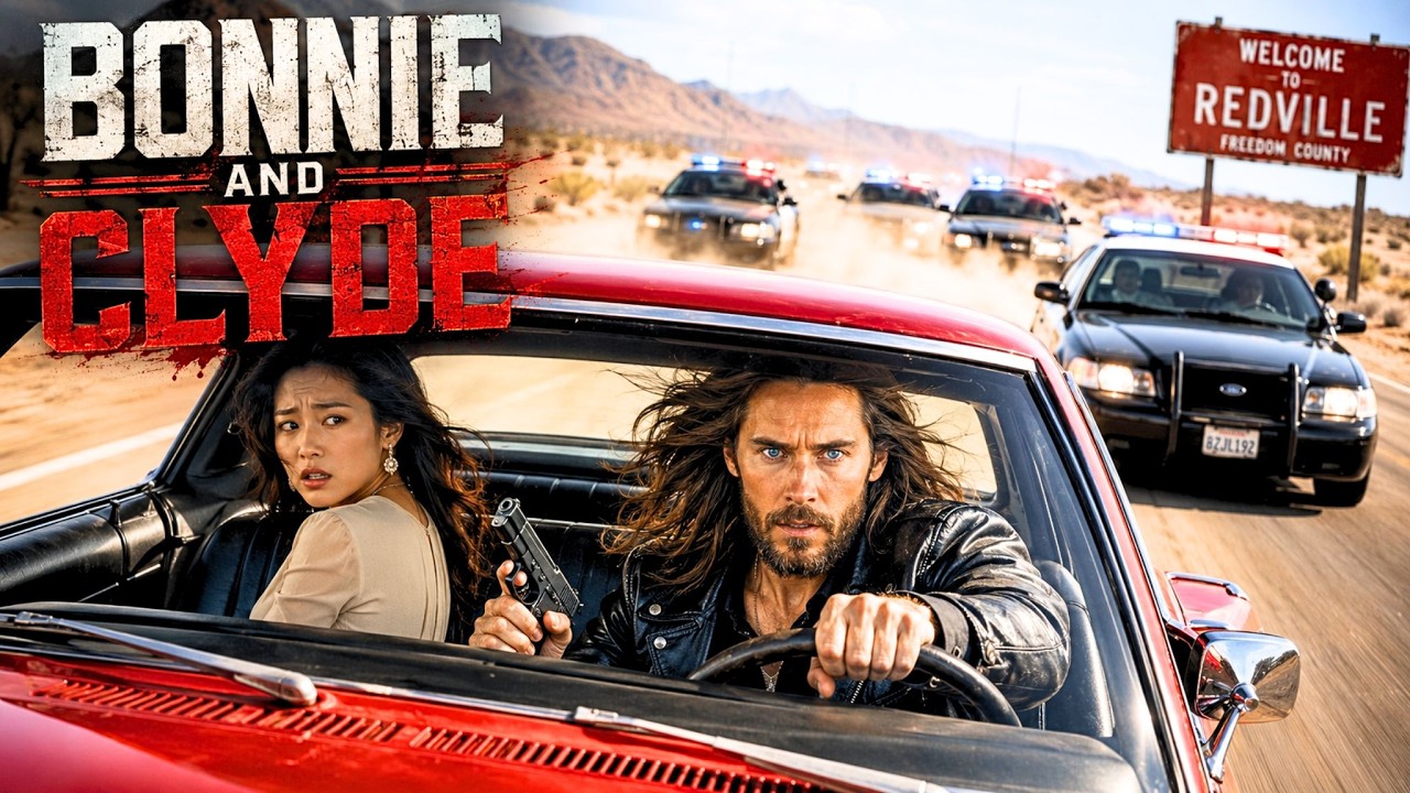 WRONG TOWN TO ROB! | Bonnie and Clyde | Full HD Movie | Crime Action