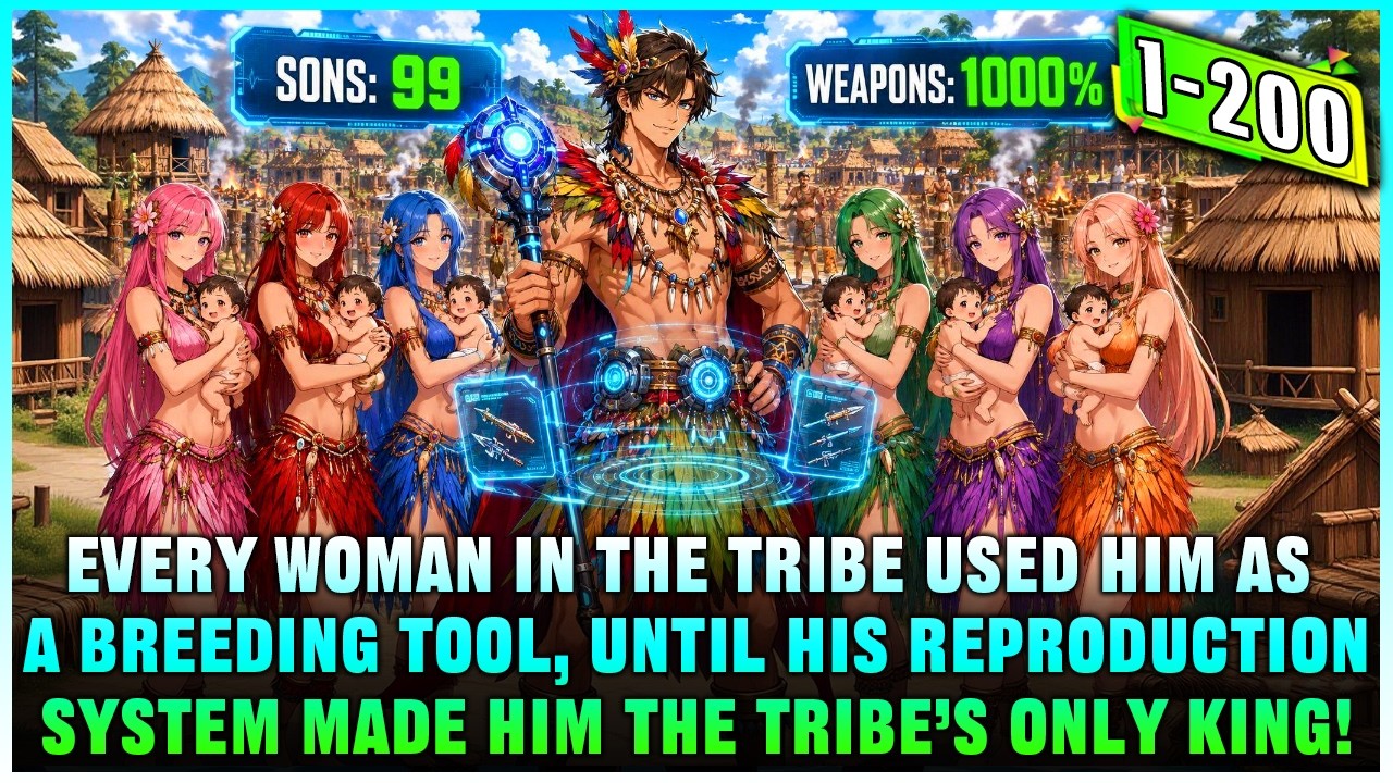 He Wakes in an All-Female Primitive Tribe, But His System Demands Breeding for Weapons and Armies!