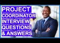 PROJECT COORDINATOR Interview Questions and Answers!
