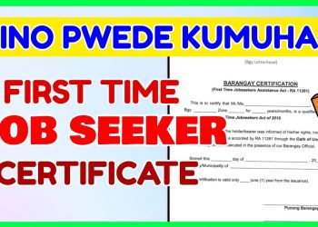 How to Get First Time Job Seeker FREE? Validity Requirements and Who can Claim First Time Job Seeker
