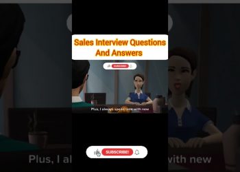 Sales Interview Questions and Answers#shorts #upgradingway #interview #job #sales #trending