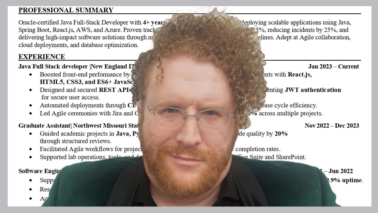 BAD Formatting Got this Job Seeker REJECTED | Recruiter Reviews Resumes Ep 243