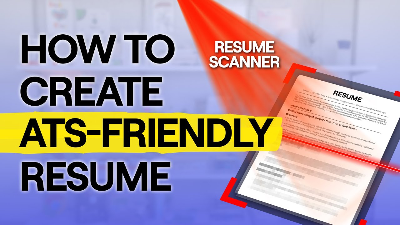How to Write an ATS-Friendly Resume in 2026