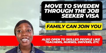 WORK & LIVE IN SWEDEN | Move to Sweden through the Job Seeker Visa | Family Can Join You