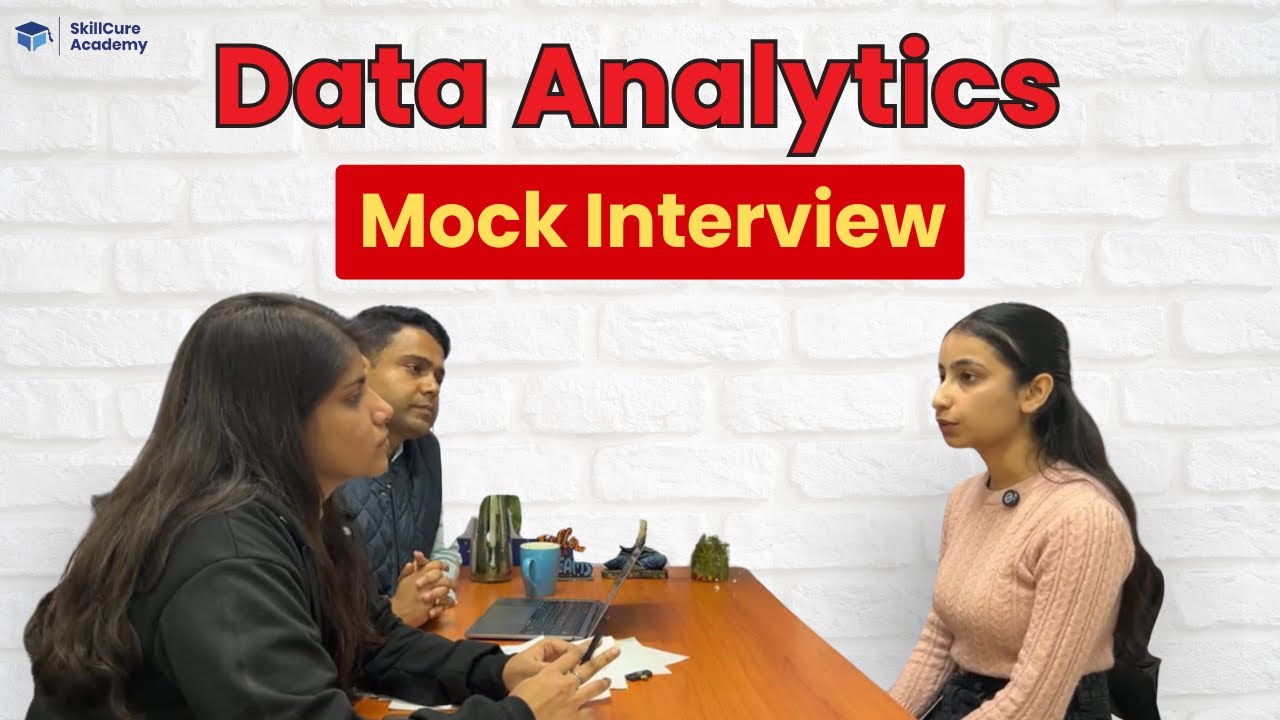 Data Analytics Mock Interview 2026 | Real Interview Questions for Freshers