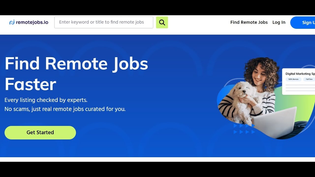 5 Remote Job Sites #money #makemoneyonline #job #work #usa #help