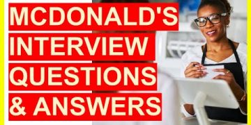 7 McDonald's INTERVIEW QUESTIONS & Answers! (Become a McDonald's CREW MEMBER!)