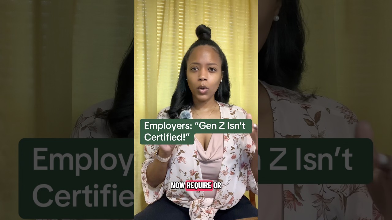 Employers Say GEN Z Cannot Prove Their Skills. #employmentnews #jobs #genz