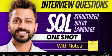 Complete SQL Interview Questions in One Shot | Placement Revision | Structured Query Language