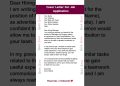 Cover Letter For Job Application | Resume Cover letter #english #resumetips