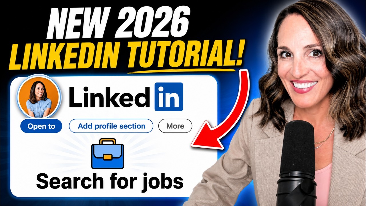 How to Use LinkedIn the Right Way to Job Search (NEW 2026 Tutorial)
