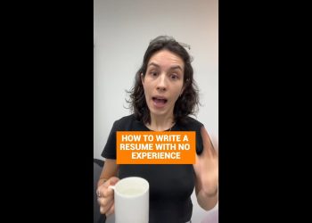 How to write a resume with NO experience