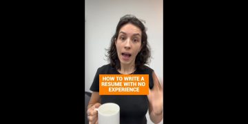 How to write a resume with NO experience