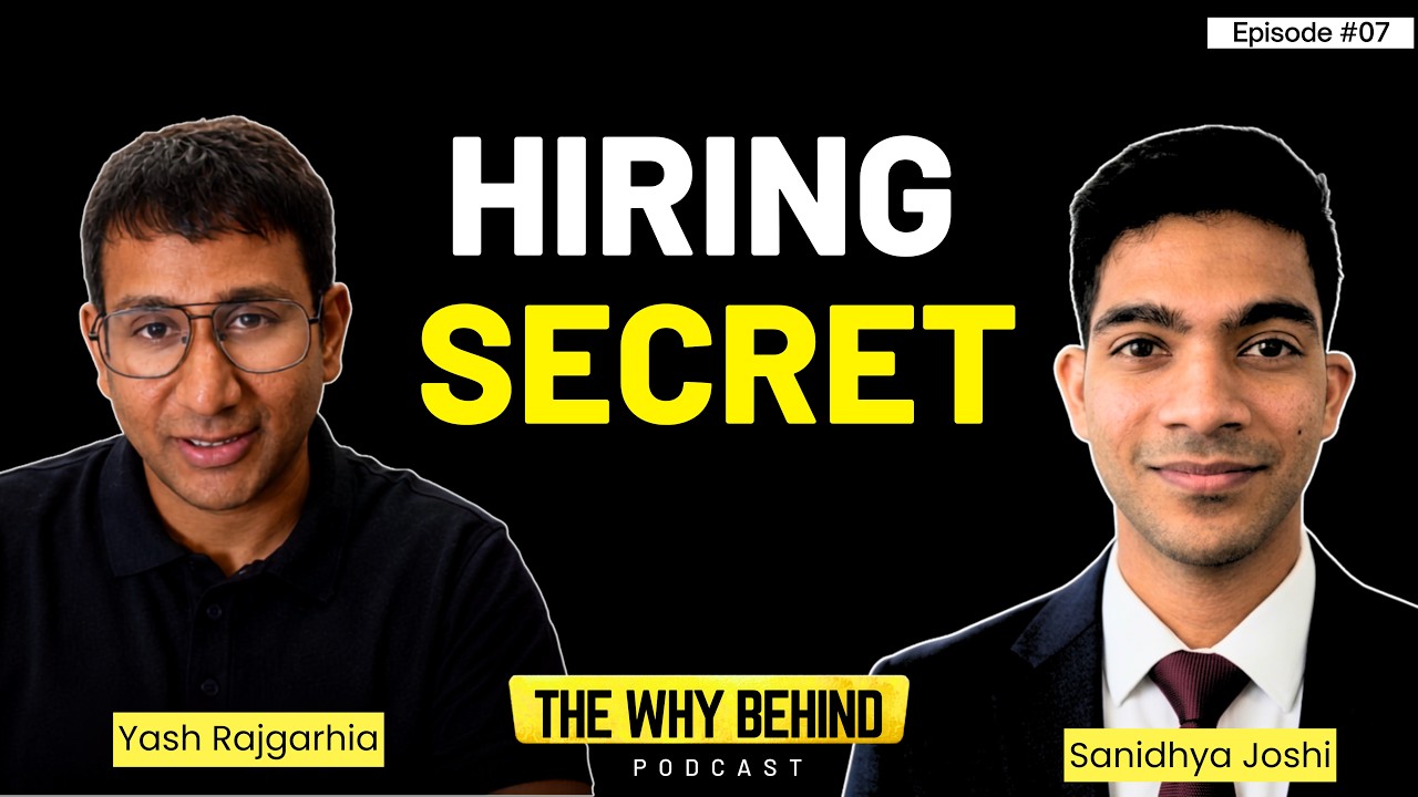 10 Years at Big Tech: The Career Advice Every Student Needs to Hear | The Why Behind  Ep. 7