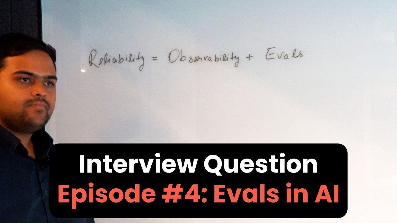 AI Interview Questions #4 – Evals in AI
