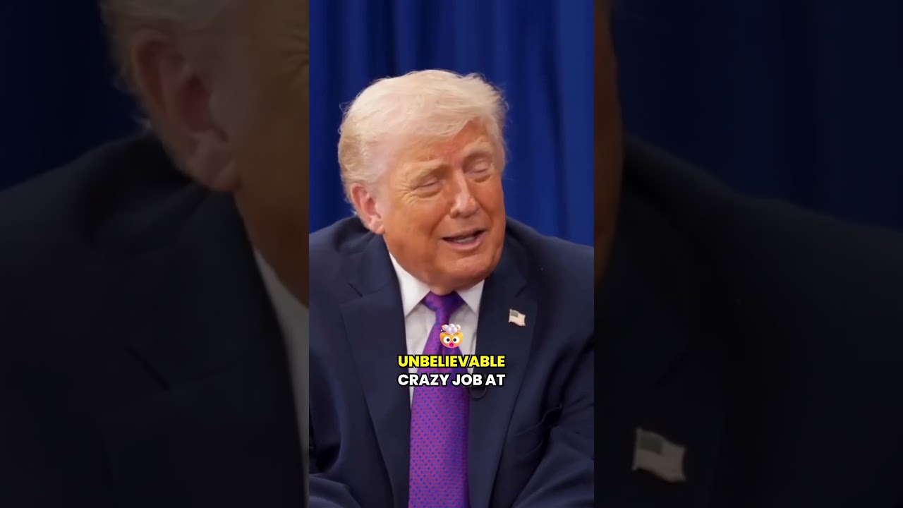 Trump's blunt career advice for young people