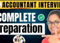 #1 Accountant Interview Preparation | Intro + Smart Tips to Crack Interview