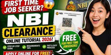 FIRST TIME JOB SEEKER? FREE NBI CLEARANCE TUTORIAL 2026! (STEP-BY-STEP GUIDE)
