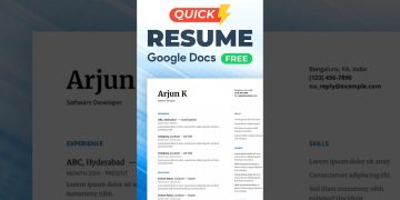 How to Make a Resume on Google Docs | Easy Resume Builder