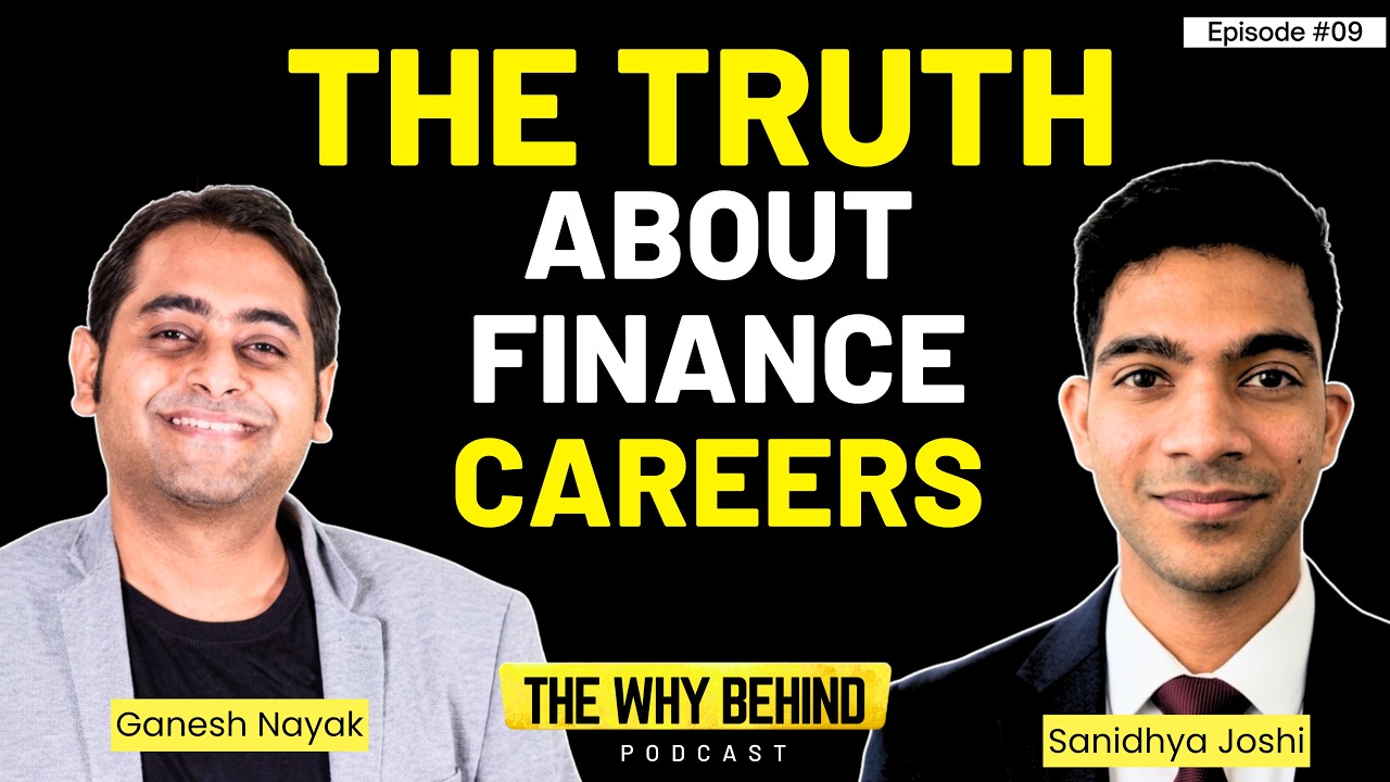 The Finance Career Advice Every Student Needs to Hear | @Fintelligents | The Why Behind Ep. 9