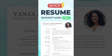 How to Make Resume in MS Word | Create CV in Microsoft Word