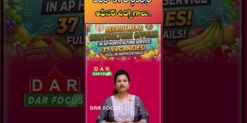 AP Government Jobs: 37 Horticulture Officer Posts, Apply from October 6 | DAR FOCUS #darfocus