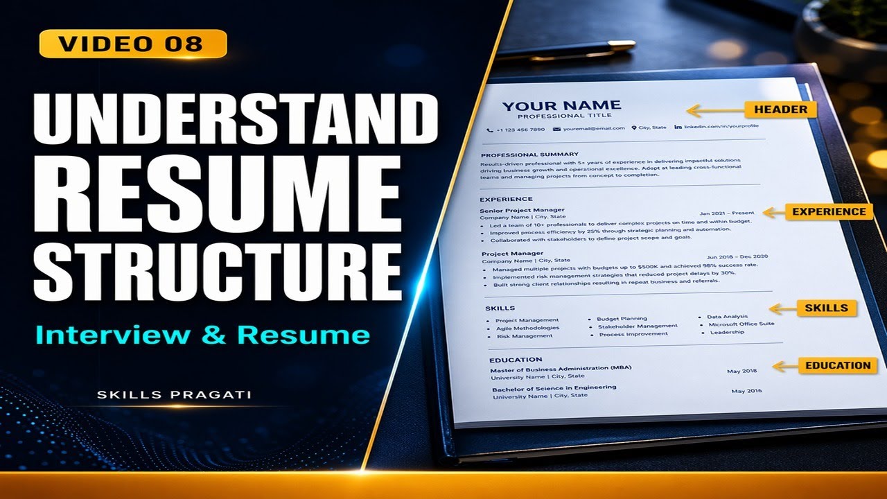 Master Resume Structure: Essential Tips for Job Seekers & Career Changers