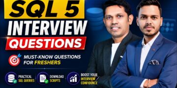5 SQL Interview Questions Every Fresher Must Know | Crack SQL Interviews 2026